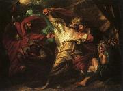 Benjamin West King Lear oil painting on canvas